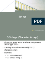 Chapter (9) - Strings