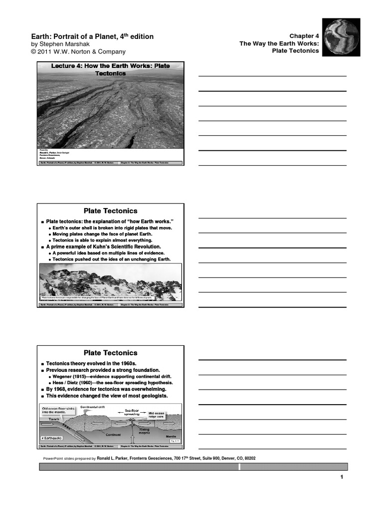 introduction to geology plate tectonics, structural geology Drifting