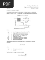 Che 441 Washington State University Process Control Department of Chemical Engineering Fall, 2008 Richard L. Zollars