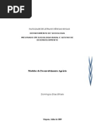 Modelos de Desenvolvimento Agrario