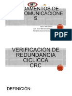 Verificacion de Redundancia Ciclicca