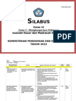 Silabus Menghargai Jasa Pahlawan Kls IV