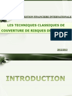 LES TECHNIQUES CLASSIQUES DE COUVERTURE DE RISQUES DES.pptx