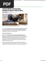 Oriente Médio_ Bombardeio israelense agrava crise na Síria - Resumo das disciplinas - UOL Vestibular.pdf