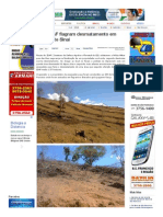 SiteBarra » PM e IDAF flagram desmatamento em Vila Monte Sinai