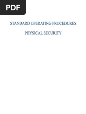 Physical Security
