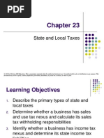 State and Local Taxes