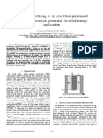 2005 Analytical Modeling of An Axial Flux Permanent Magnet Synchronous Generator For Wind Energy Application