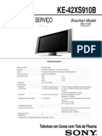 TV Plasma Sony Ke 42xs910b Chassis Mr2