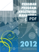 Panduan Penulisan PKM 2012