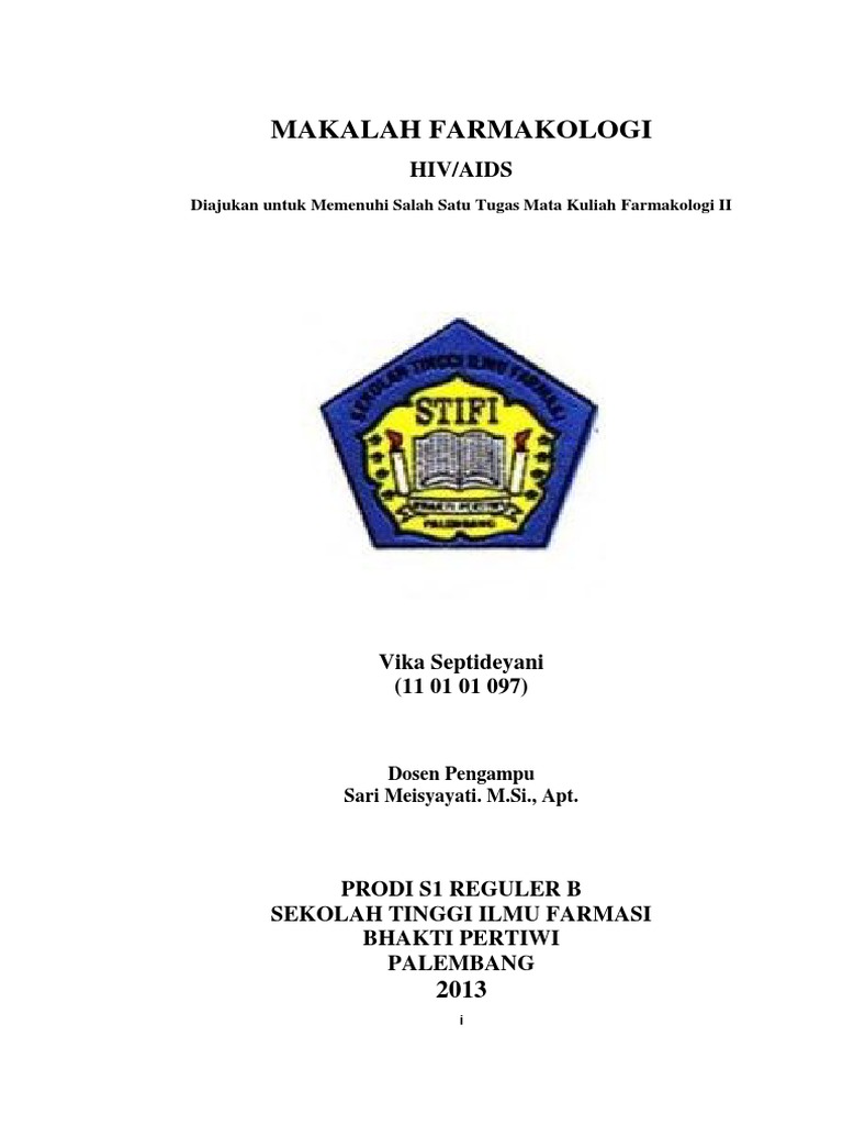 Makalah Hiv Aids Lengkap Contoh Makalah