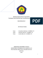Fransiskus Sudirman - Politeknik Pertanian Negeri Kupang - PKM-P PDF