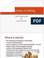 Functionality of Clothing