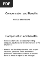 Compensation and Benefits