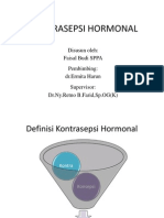 Kontrasepsi-Hormonal BUDI BACA