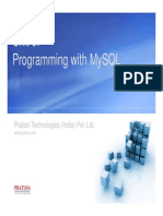 Unit6 ProgrammingWithMySQL