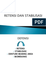 Retensi Dan Stabilisasi  