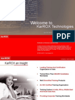karROX International Country  Franchisee for Education and Training