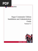 Sugar Community Edition Install Admin Guide 5.2