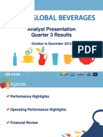 Analyst Presentation 2012 13 q3 Results