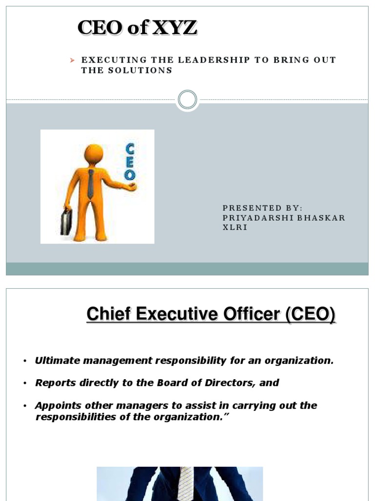 CEO's Crisis Management Blueprint | PDF