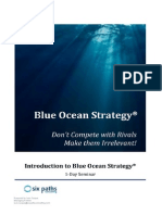 1-Day Blue Ocean Strategy Training