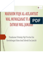 Mafahim Fiqh Al-Awlawiyat Wal Muwazanat Fi Amalid Da'wah PDF