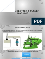 Shaper, Slotter & Planer Machine Guide