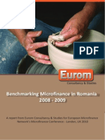 Benchmarking Microfinance in Romania