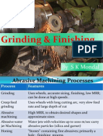 Ch-10 Grinding and Finishing