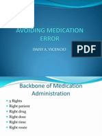 Avoid Meds Error