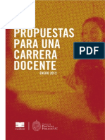 Propuesta Carrera Docente