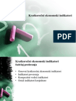 3 Kratkorocni Ekonomski Indikatori