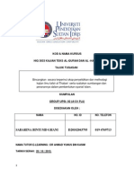Sabarina BT MD Ghani d20102043975 Tugasan Individu Kajian Teks Al Quran Dan Al Hadith