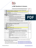 Free PMP Answers