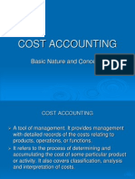 Cost Accounting: Basic Nature and Concepts