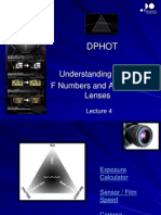 Dphot: Understanding Light, F Numbers and Aperture - Lenses