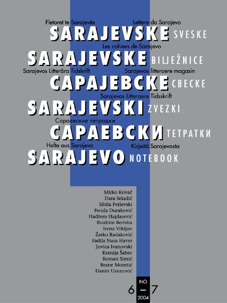 Sarajevske Sveske 06-07 PDF