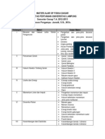 Materi Ajar Fisika Dasar I SP Pertanian