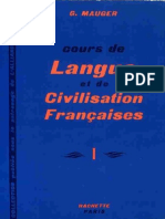 Cours De Langue Et De Civilisation Française 1
