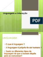 Aula 2 - Linguagem - Língua