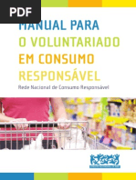 Manual Voluntariado Em Consumo Responsavel