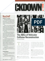 The ABCs of Vehicular Collision Reconstruction