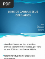 Leite de Cabra e Seus Derivados