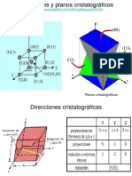 Direcciones y Planos Cristalográficos