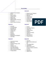 Plan de Estudios