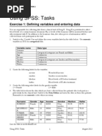 Spss Intro Tasks