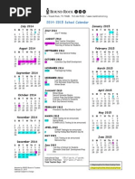 WCSD Calendar 2015 | PDF | Academic Term | Festival