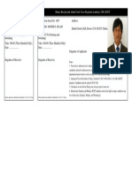 Money Receipt and Admit Card: Cisco Regional Academy, CSE, BUET Money Receipt (Office Copy)