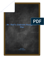 Classroom Management Plan